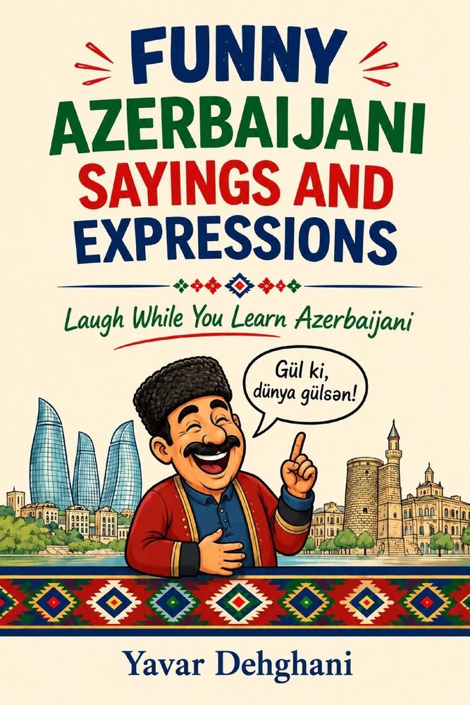 Funny Azerbaijani Sayings and Expressions: Laugh While You Learn Azerbaijani cover