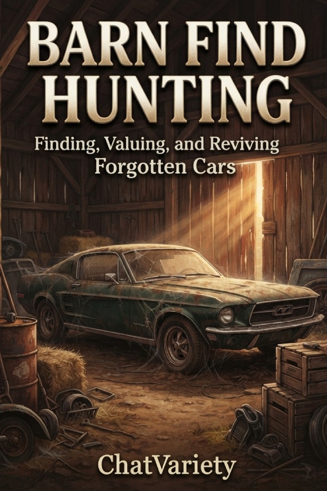 Barn Find Hunting: Finding, Valuing, and Reviving Forgotten Cars cover