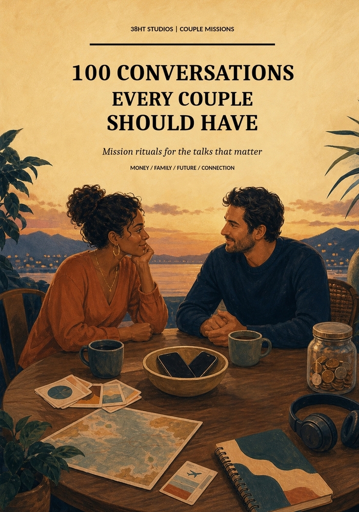100 Conversations Every Couple Should Have: Meaningful Conversation Starters, Relationship Questions, Communication Prompts, and Deep Discussions to B cover