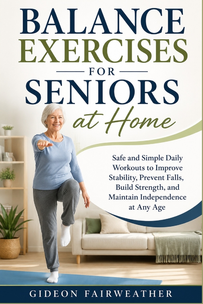 Balance Exercises for Seniors at Home: Safe and Simple Daily Workouts to Improve Stability, Prevent Falls, Build Strength, and Maintain Independence a cover