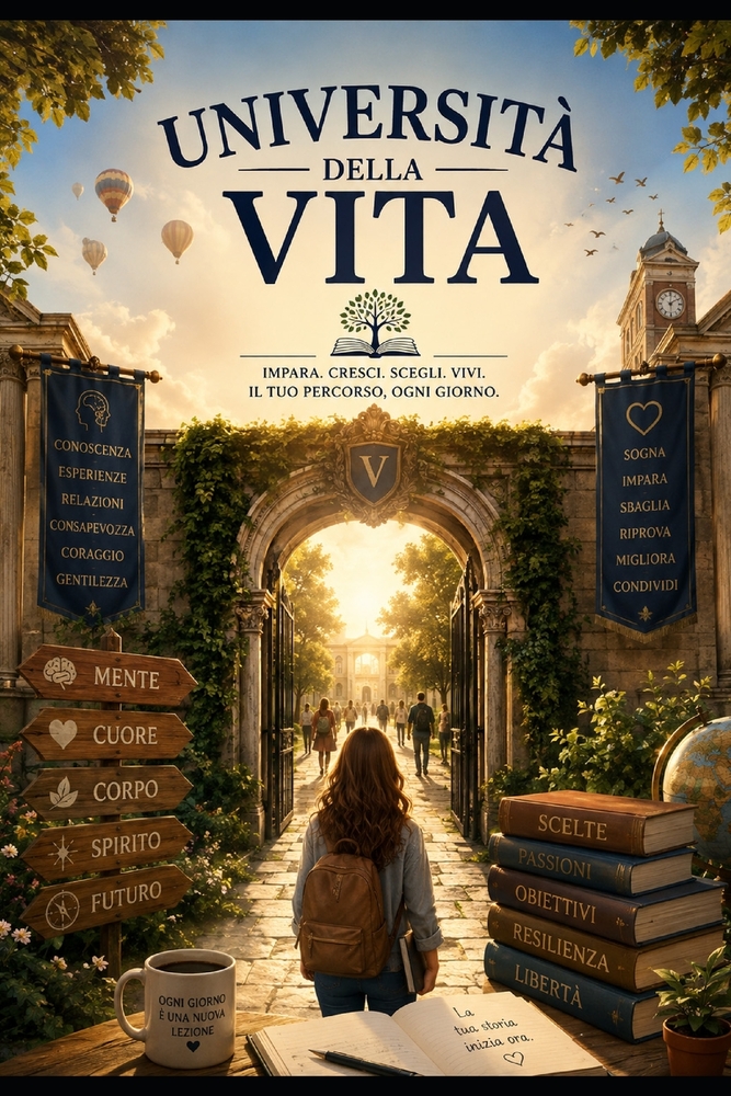 Università della Vita: Lezioni di Vita spiegate in modo Umoristico! cover