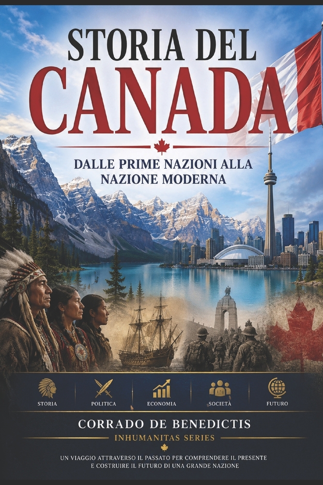 Storia del Canada: Dalle Prime Nazioni alla Nazione Moderna cover