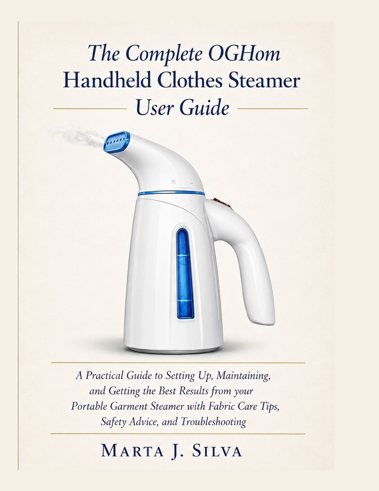 The Complete OGHom Handheld Clothes Steamer User Guide: A Practical Guide to Setting Up, Maintaining, and Getting the Best Results from your Portable cover