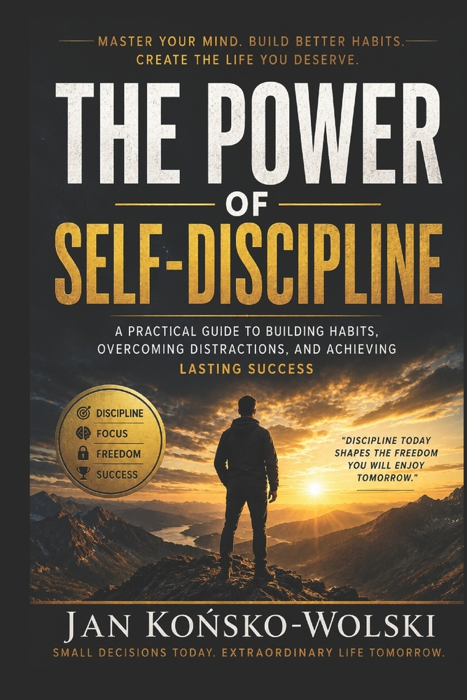 The Power of Self-Discipline: A Practical Guide to Building Habits, Overcoming Distractions, and Achieving Lasting Success cover