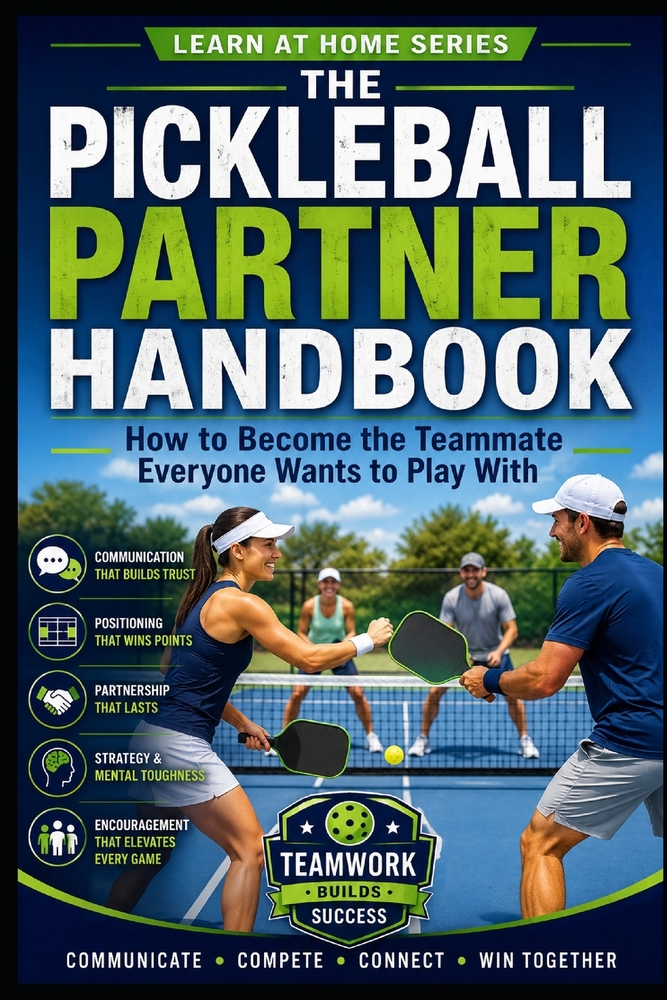 The Pickleball Partner Handbook: How to Become the Teammate Everyone Wants to Play With cover