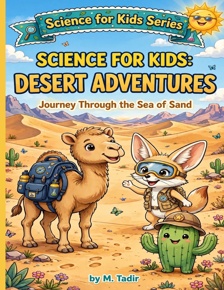 Science for Kids: Desert Adventures: Journey Through the Sea of Sand cover