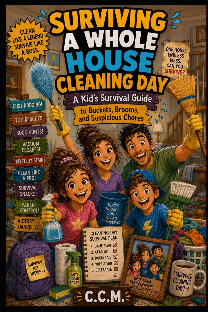 Surviving a Whole House Cleaning Day cover