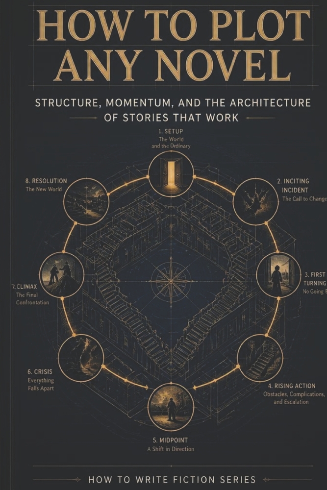 How to Plot Any Novel: Structure, Momentum, and the Architecture of Stories That Work cover