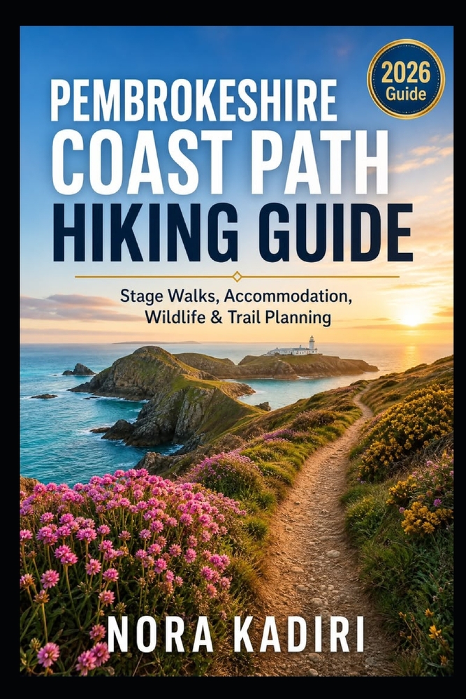 Pembrokeshire Coast Path Hiking Guide: Stage Walks, Accommodation, Wildlife & Trail Planning cover