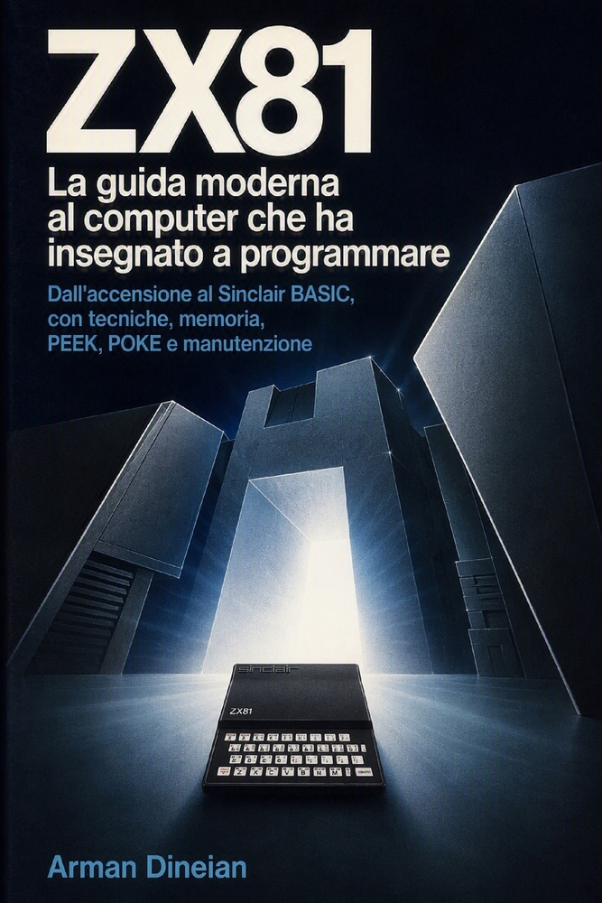Zx81: La guida moderna al computer che ha insegnato a programmare: Dall'accensione al Sinclair BASIC, con tecniche, memoria, PEEK, POKE e manutenzione cover