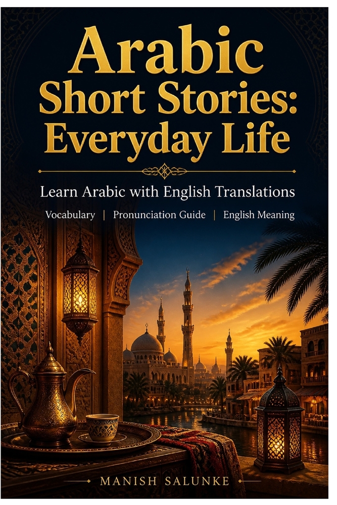 Arabic Short Stories: Mystery and Suspense: Learn Arabic with English Translations Vocabulary Pronunciation Guide English Meaning cover