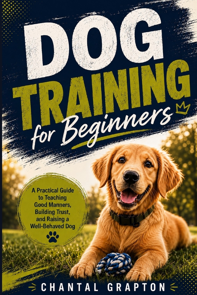 Dog Training for Beginners: A Practical Guide to Teaching Good Manners, Building Trust, and Raising a Well-Behaved Dog cover