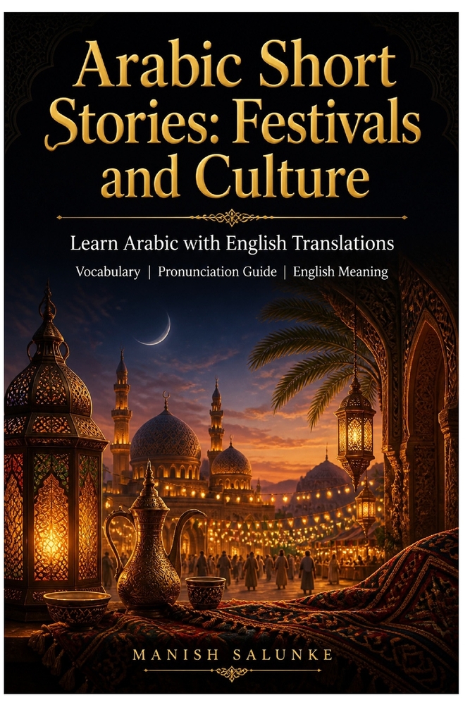 Arabic Short Stories: Mystery and Suspense: Learn Arabic with English Translations Vocabulary Pronunciation Guide English Meaning cover