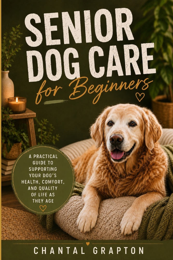 Senior Dog Care for Beginners: A Practical Guide to Supporting Your Dog's Health, Comfort, and Quality of Life as They Age cover