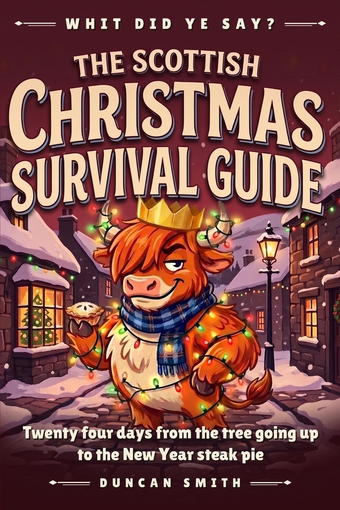 The Scottish Christmas Survival Guide: Twenty four days from the tree going up to the New Year steak pie cover