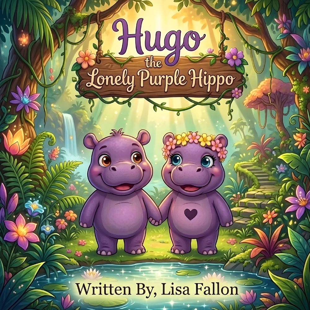 Hugo The Lonely Purple Hippo cover