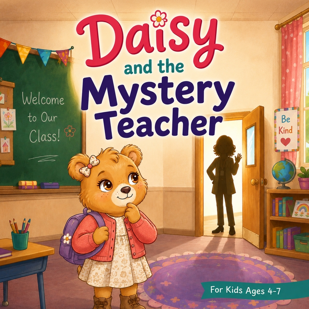 Daisy and the Mystery Teacher: A Curious Story About Meeting Your New Teacher on the First Day of School, for Kids Ages 4-7 cover