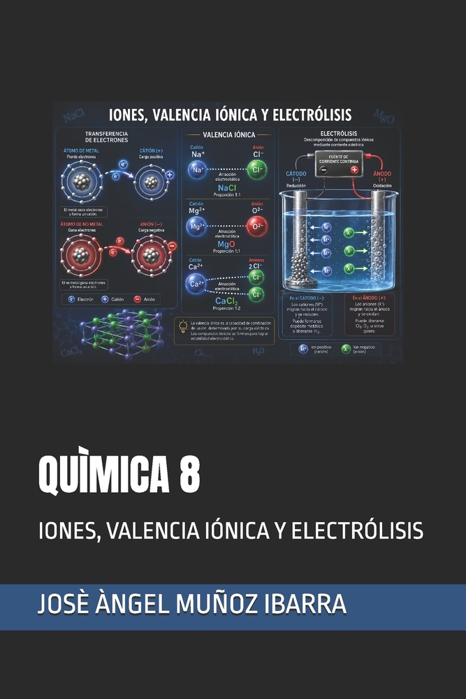 Quìmica 8: Iones, Valencia Iónica Y Electrólisis cover
