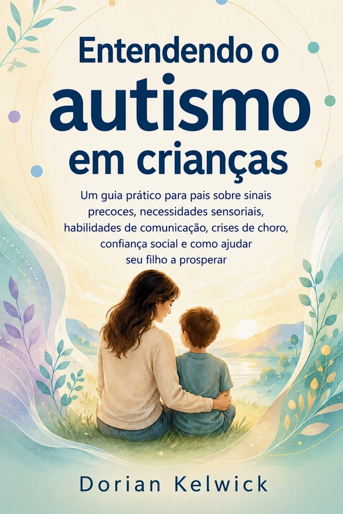 Entendendo o autismo em crianças: Um guia prático para pais sobre sinais precoces, necessidades sensoriais, habilidades de comunicação, crises de chor cover