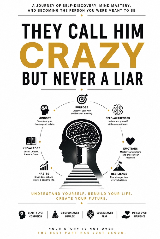 They Call Him Crazy But Never a Liar cover