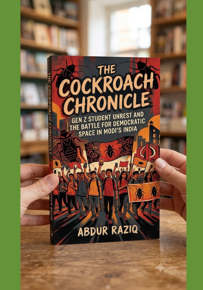 The Cockroach Chronicle: Gen Z, Student Unrest, and the Battle for Democratic Space in Modi's India cover
