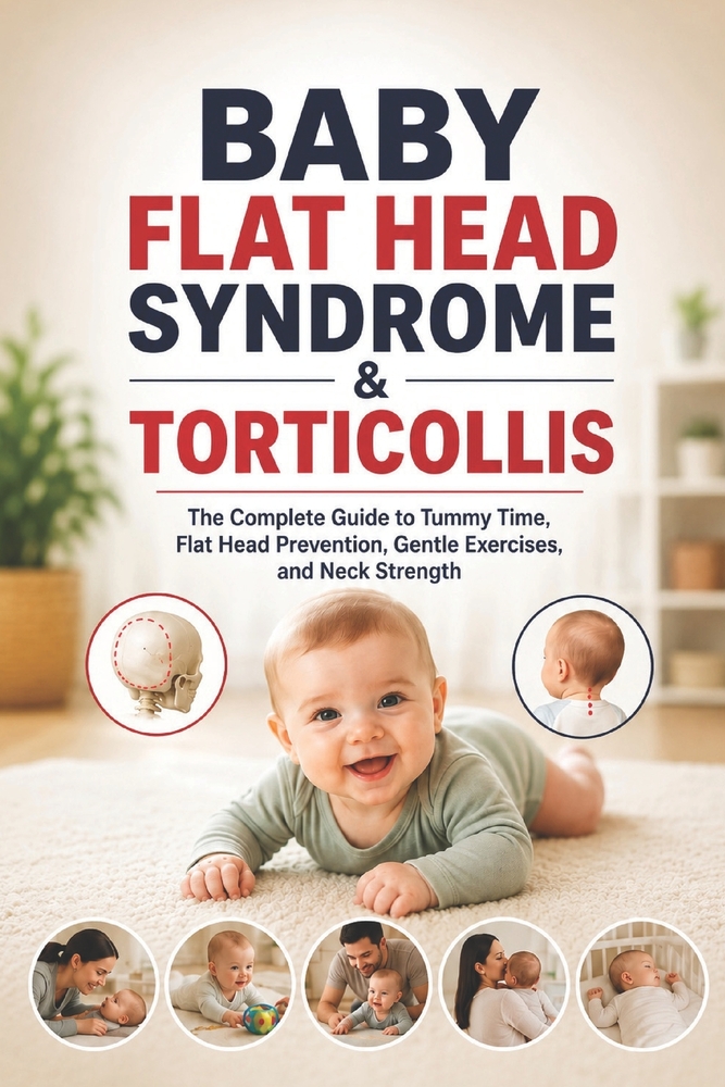 Torticollis & Baby Flat Head Syndrome (Plagiocephaly) Handbook for Parents: "The Complete Guide to Tummy Time, Gentle Exercises, and Positioning for I cover