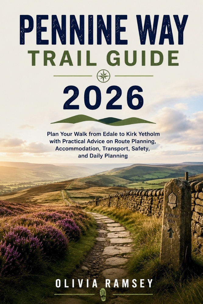 Pennine Way Trail Guide 2026: Plan Your Walk from Edale to Kirk Yetholm with Practical Advice on Route Planning, Accommodation, Transport, Safety, and cover