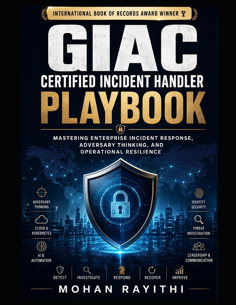 GIAC Certified Incident Handler Playbook: Mastering Enterprise Incident Response, Adversary Thinking, and Operational Resilience cover