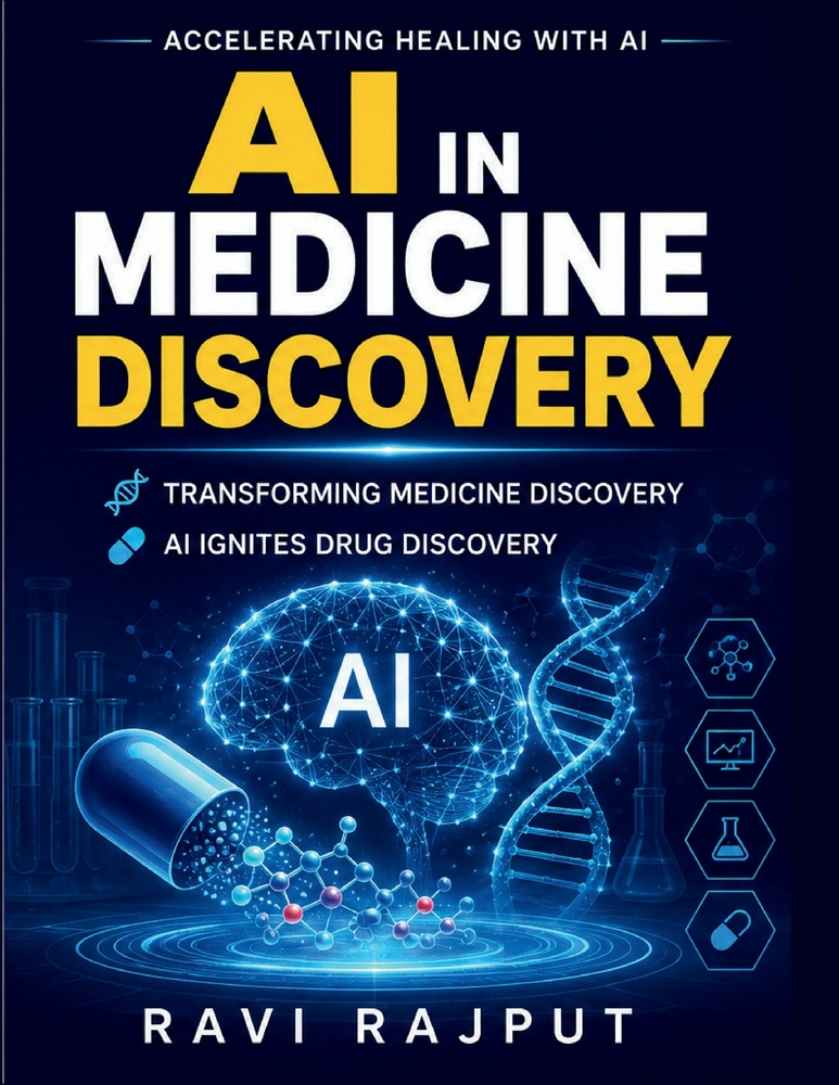 AI in Medicine Discovery: Predictive pharma analytics AI and pharma Digital drug discovery Tech in drug research AI biotech advances Machine learning cover
