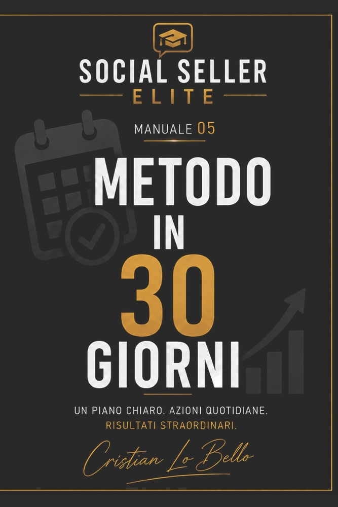 Social Seller Elite - Metodo in 30 giorni cover