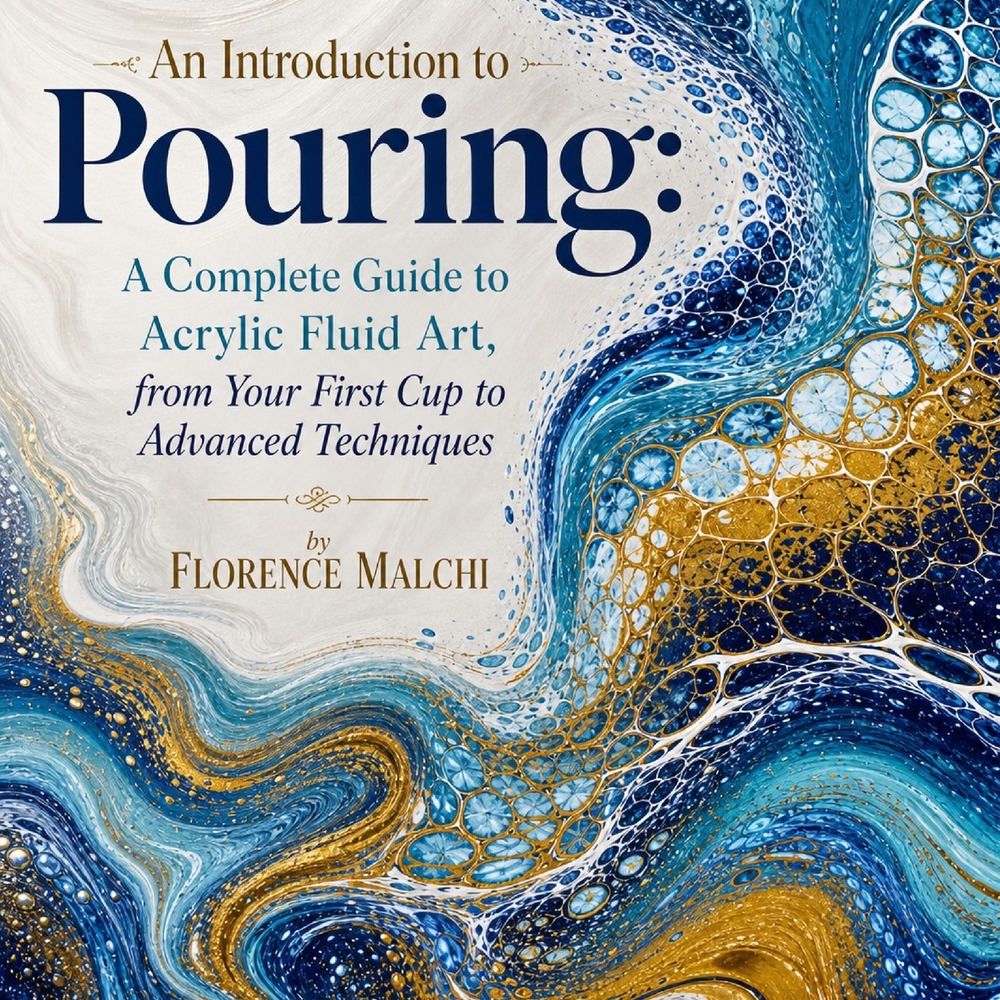 An Introduction to Pouring: A Complete Guide to Acrylic Fluid Art, from Your First Cup to Advanced Techniques cover