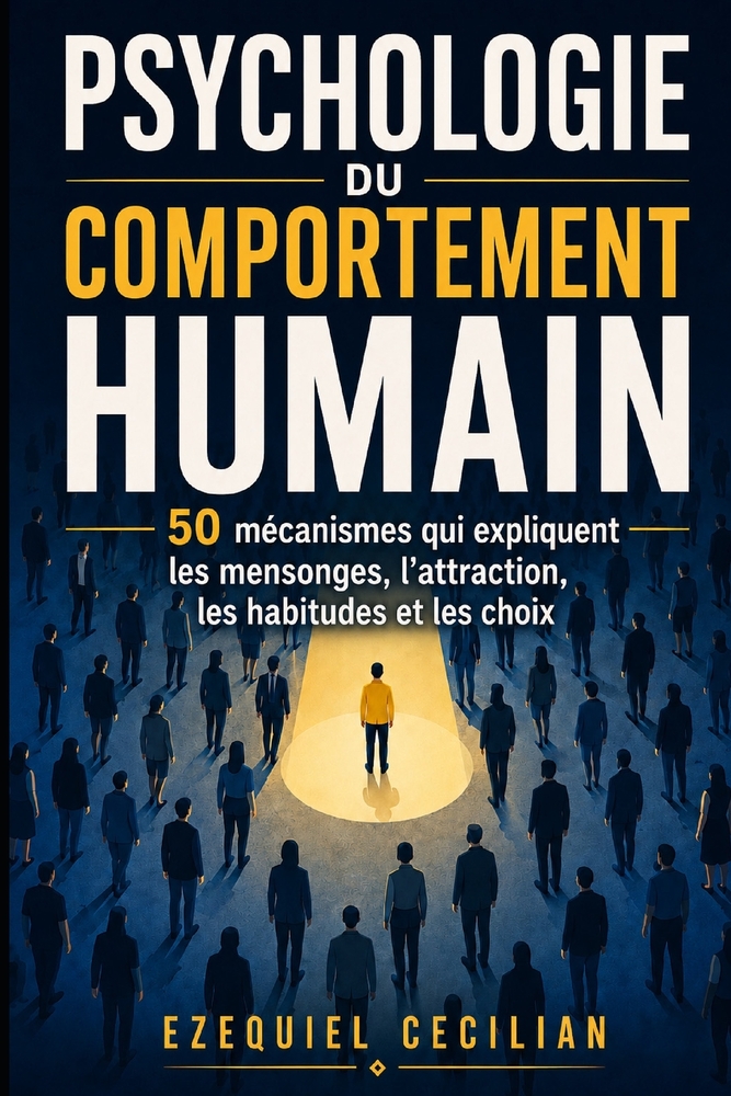 Psychologie Du Comportement Humain: 50 mécanismes qui expliquent les mensonges, l'attraction, les habitudes et les choix cover