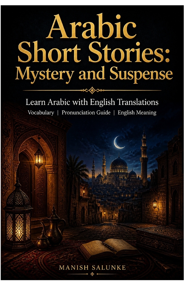 Arabic Short Stories: Mystery and Suspense: Learn Arabic with English Translations Vocabulary Pronunciation Guide English Meaning cover
