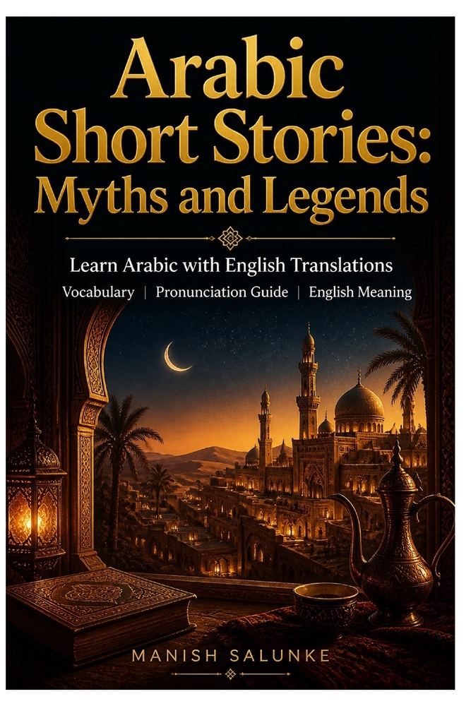 Arabic Short Stories: Mystery and Suspense: Learn Arabic with English Translations Vocabulary Pronunciation Guide English Meaning cover