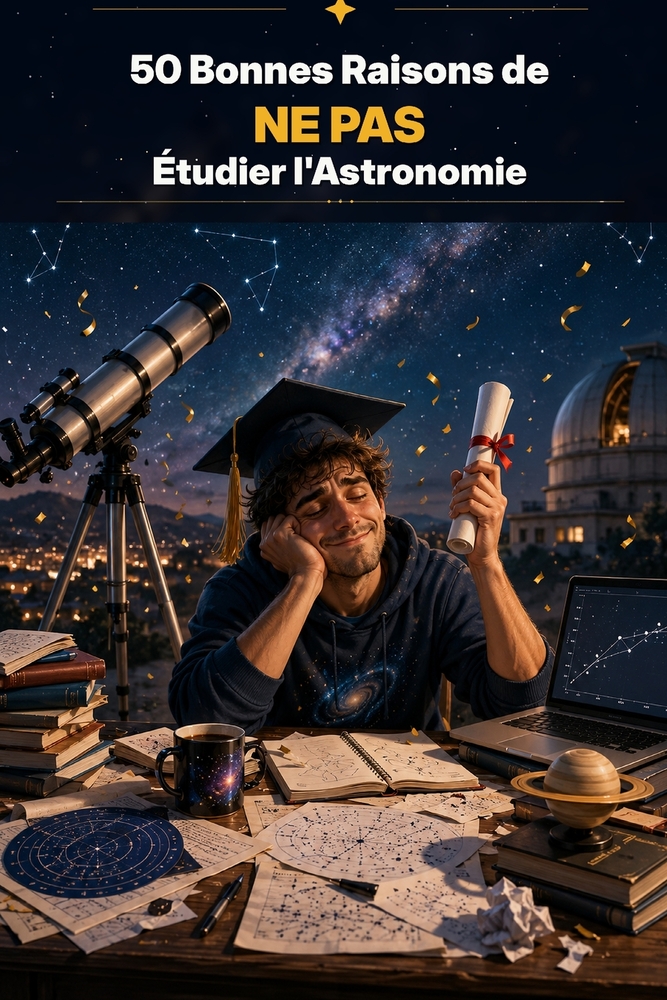 50 Bonnes Raisons de NE PAS Étudier l'Astronomie cover