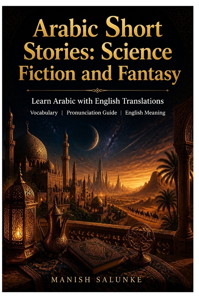 Arabic Short Stories: Mystery and Suspense: Learn Arabic with English Translations Vocabulary Pronunciation Guide English Meaning cover