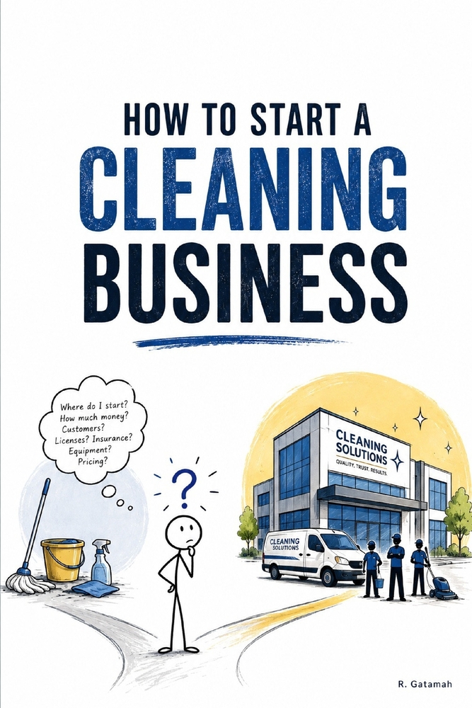 How to Start a Cleaning Business: From Mop and Bucket to a Real Business cover
