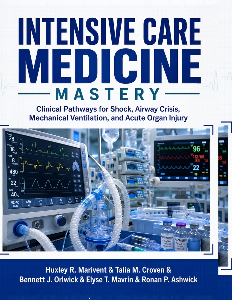 Intensive Care Medicine Mastery: Clinical Pathways for Shock, Airway Crisis, Mechanical Ventilation, and Acute Organ Injury cover