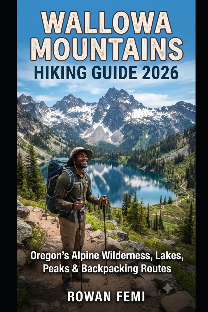 Wallowa Mountains Hiking Guide 2026: Oregon's Alpine Wilderness, Lakes, Peaks & Backpacking Routes cover