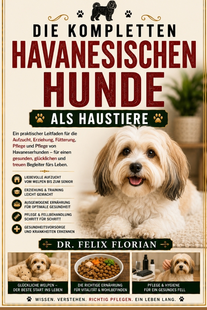 Die Kompletten Havanesischen Hunde ALS Haustiere: Ein praktischer Leitfaden für die Aufzucht, Erziehung, Fütterung, Pflege und Pflege von Havaneserhun cover