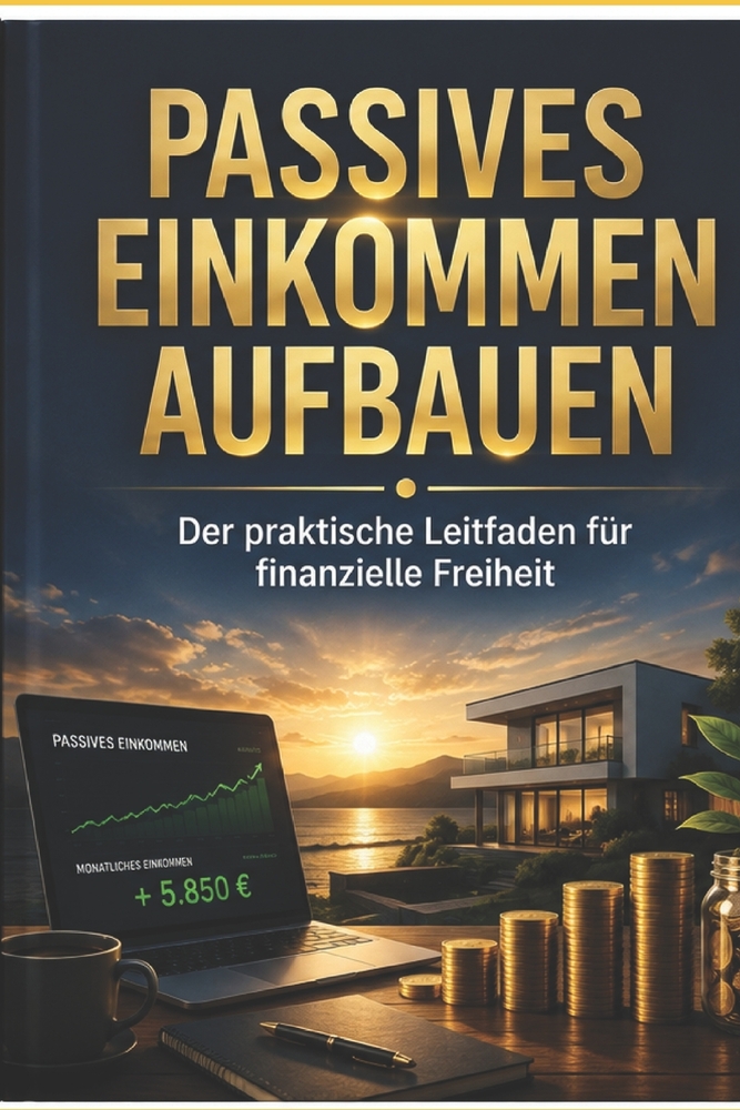 Passives Einkommen aufbauen - Der praktische Leitfaden für finanzielle Freiheit: Bewährte Strategien für Einsteiger cover