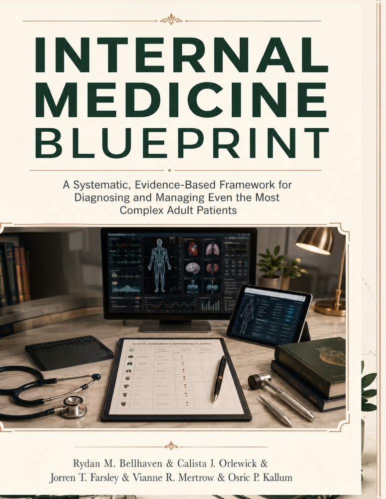 Internal Medicine Blueprint: A Systematic, Evidence-Based Framework for Diagnosing and Managing Even the Most Complex Adult Patients cover