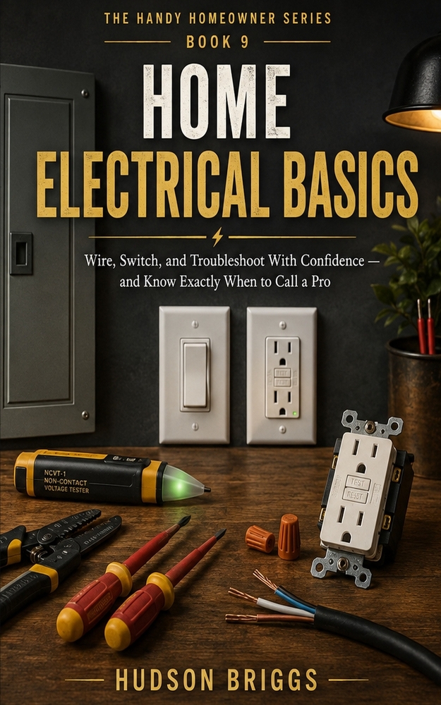 Home Electrical Basics: Wire, Switch, and Troubleshoot With Confidence - and Know Exactly When to Call a Pro cover