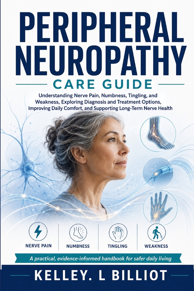 Peripheral Neuropathy Care Guide: Understanding Nerve Pain, Numbness, Tingling, and Weakness, Exploring Diagnosis and Treatment Options, Improving Dai cover