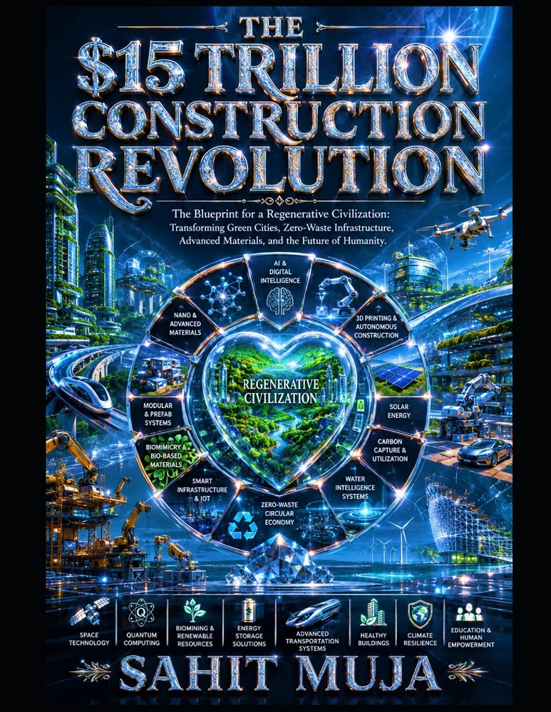 The $15 Trillion Construction Revolution Part I: The Blueprint for a Regenerative Civilization: Transforming Green Cities, Zero-Waste Infrastructure, cover