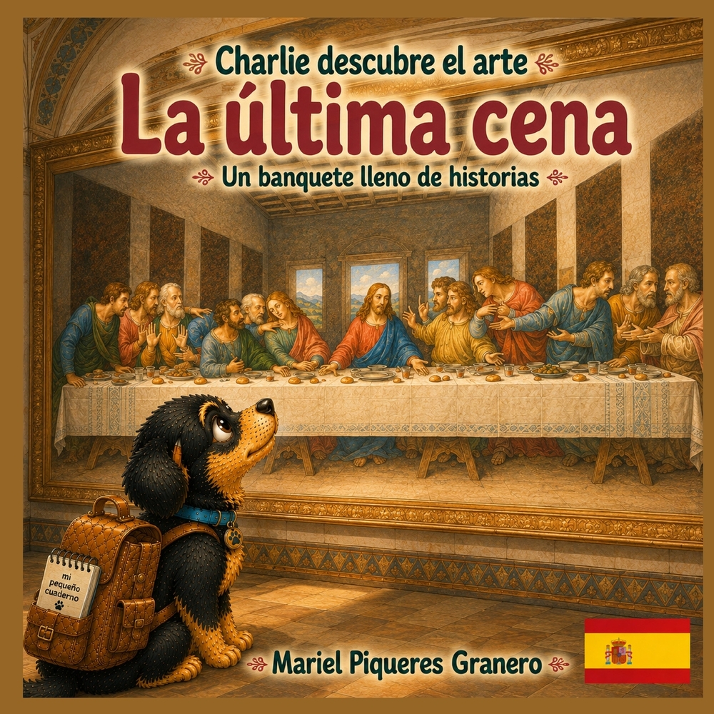 Charlie y La Última Cena. Un Banquete lleno de historias: Colección: Charlie descubre el arte cover