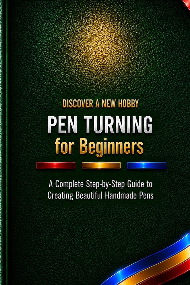 Pen Turning: A Complete Step-by-Step Guide to Creating Beautiful Handmade Pens cover