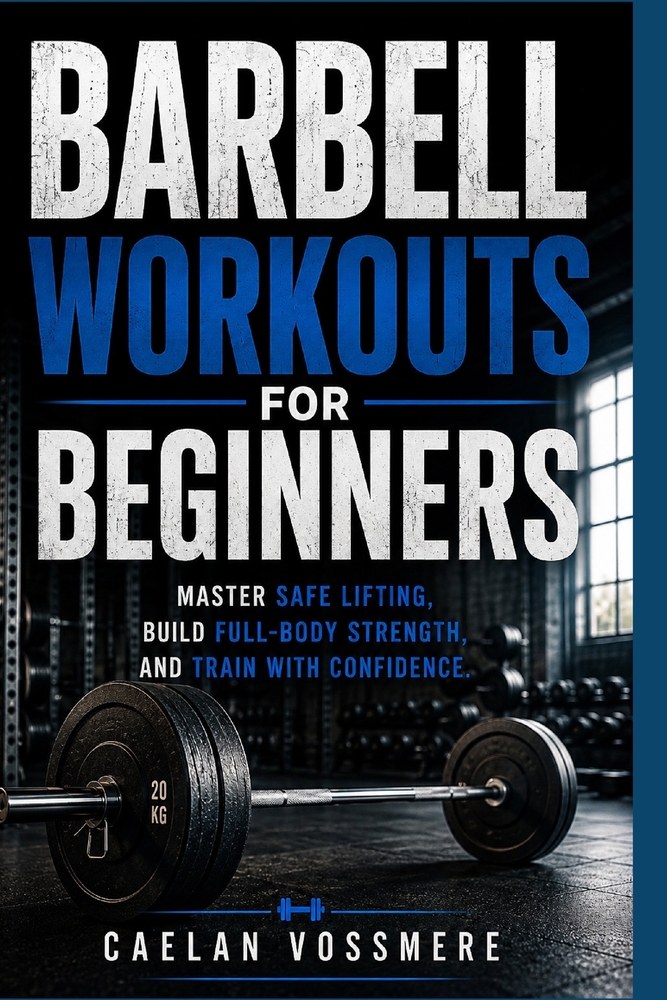 Barbell Workouts for Beginners: Master Safe Lifting, Build Full-Body Strength, and Train with Confidence. cover