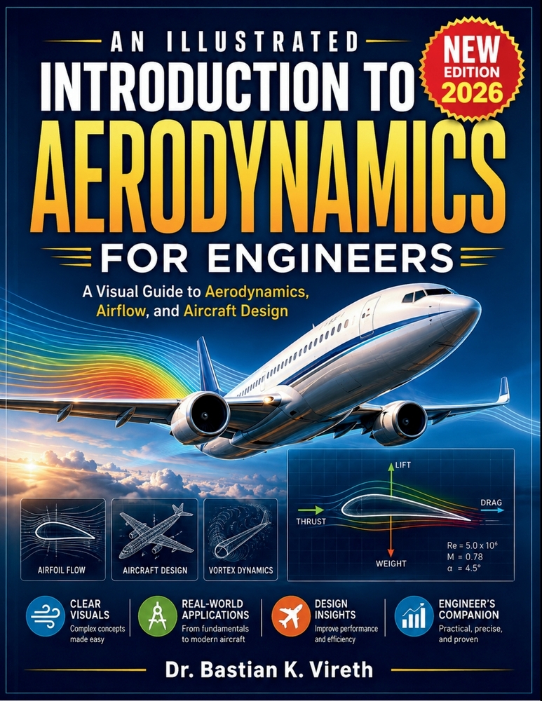 An Illustrated Introduction to Aerodynamics for Engineers: A Visual Guide to Aerodynamics, Airflow, and Aircraft Design cover