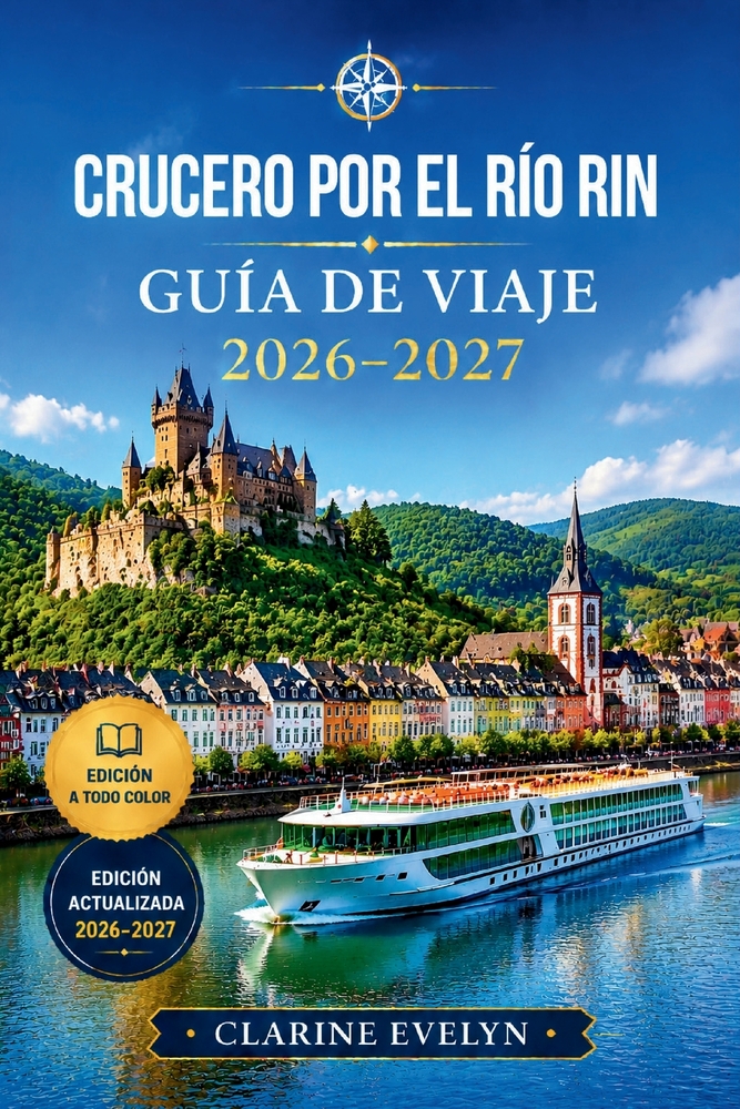 Crucero por el río Rin Guía de viaje 2026-2027: Castillos, viñedos y pueblos con encanto desde Basilea hasta Ámsterdam. cover